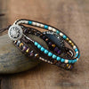Bracelet " Elégante Améthyste" - l'atelier d'eos