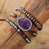 Bracelet " Elégante Améthyste"
