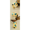Bague Trio d'apatite - l'atelier d'eos
