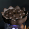 Brûleur d'encens Fleur de Lotus et cascade LED - l'atelier d'eos