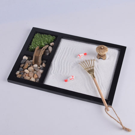 jardin zen miniature - l'atelier d'eos