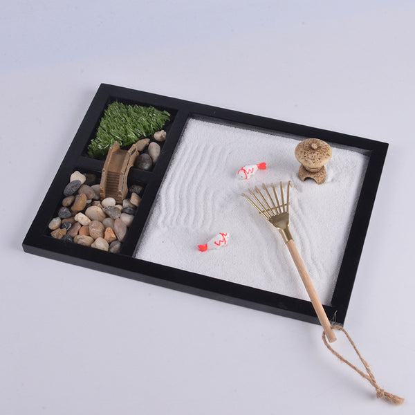jardin zen miniature – l'atelier d'eos