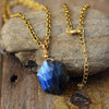 collier de protection en Labradorite - l'atelier d'eos