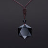 Collier de protection en obsidienne - l'atelier d'eos